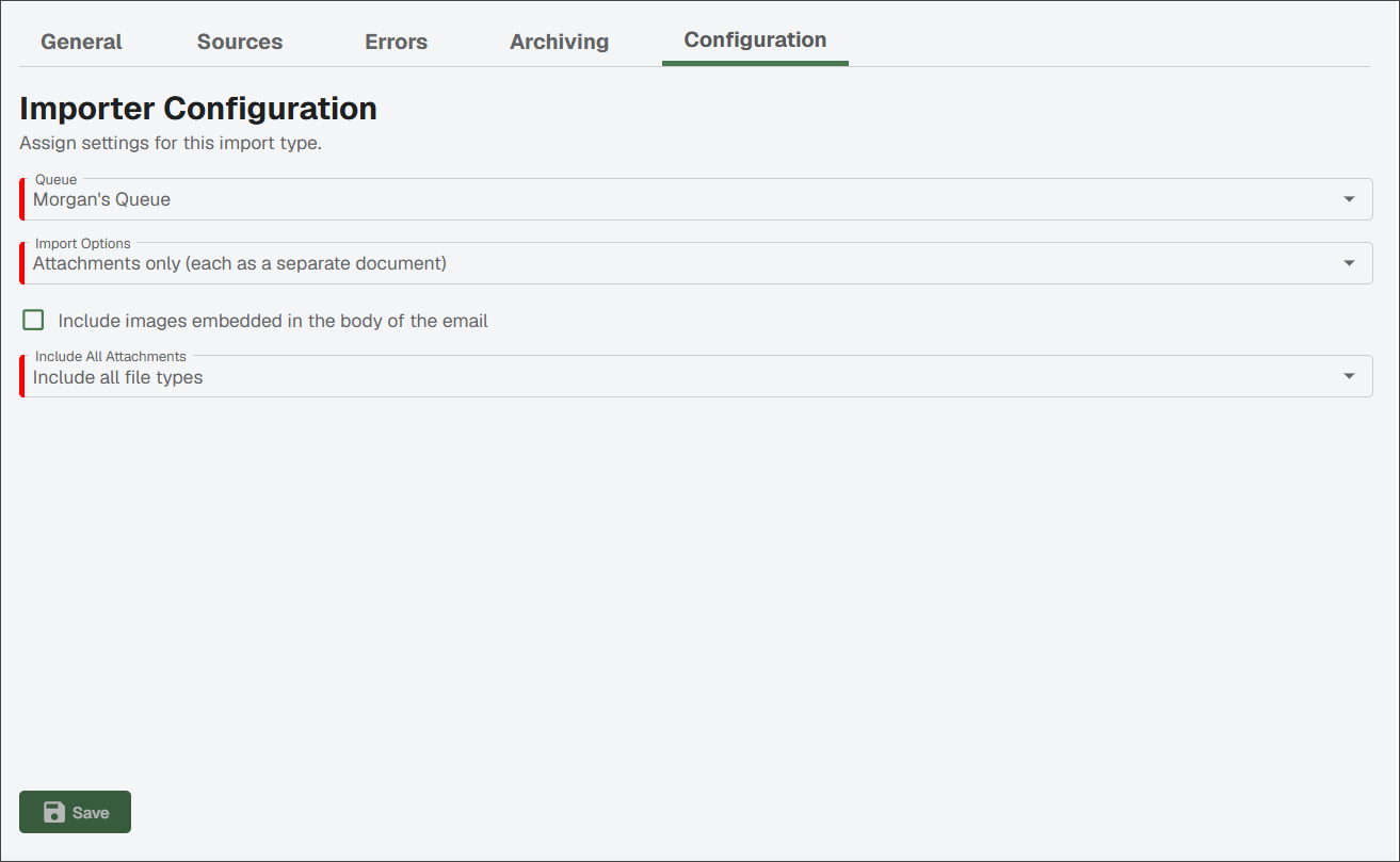 SageVaultSettingsImporterJobConfigurationtabblank-mh.PNG