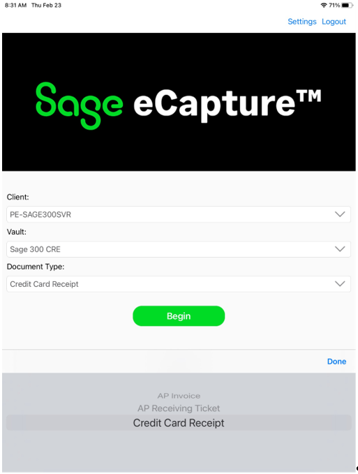 SageeCaptureCreditCardReceiptsinitiallogin-mh.PNG
